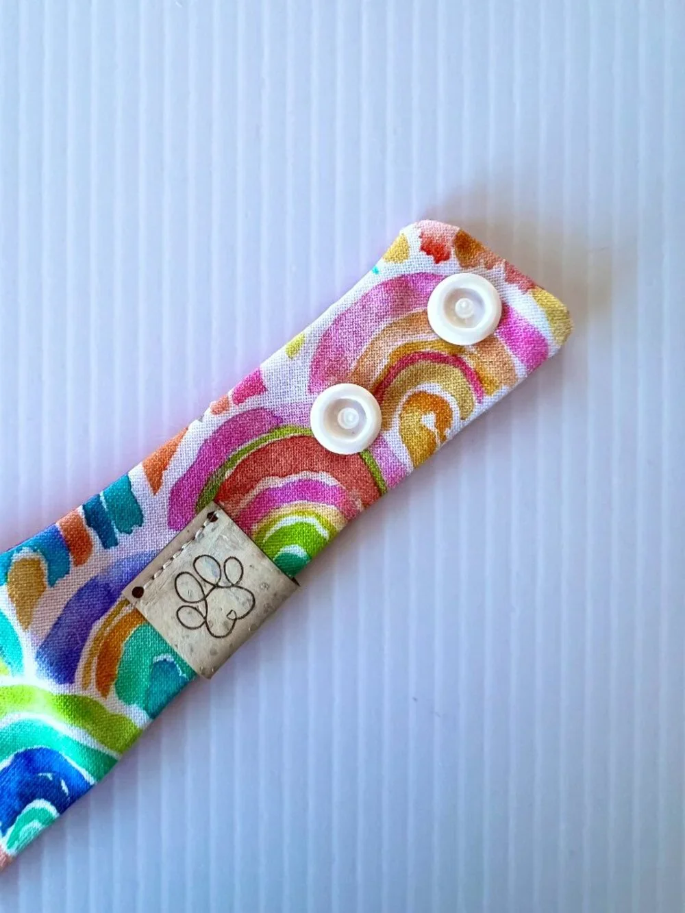 NWT Rainbow Bandana- Reversable 2 sizes - for Cats